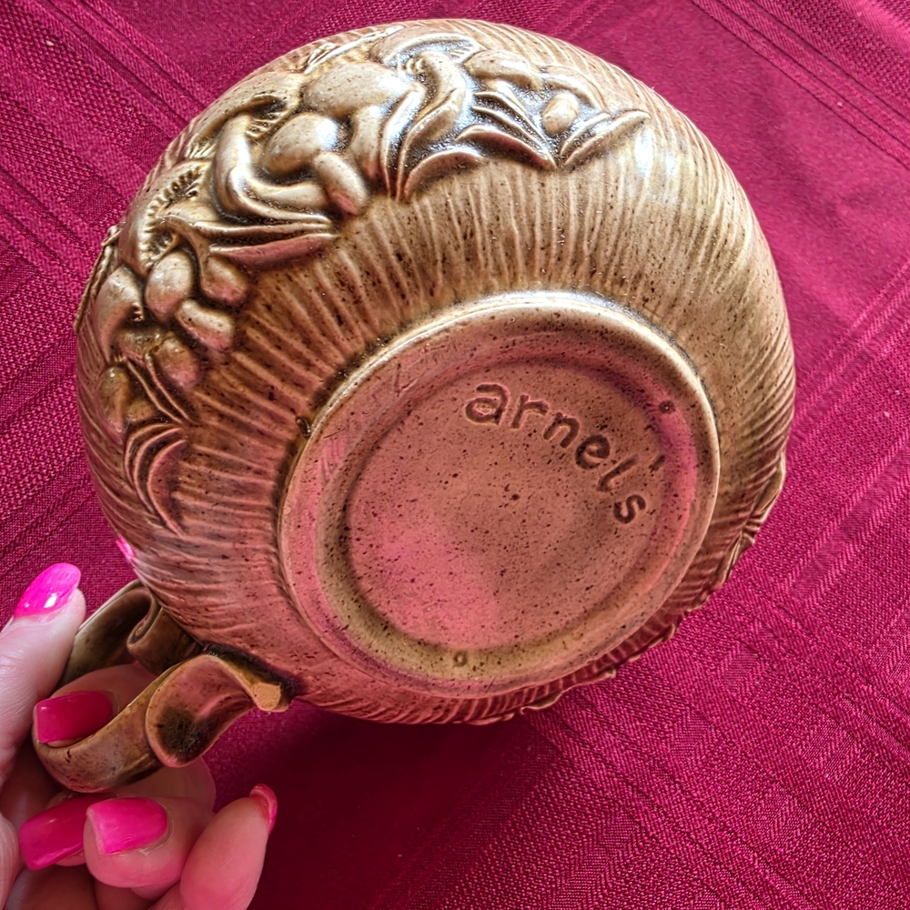 Earthy Embossed Mushroom Bowl - Picture 8 of 10